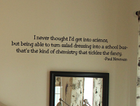 Science Paul Newman Wall Decal 