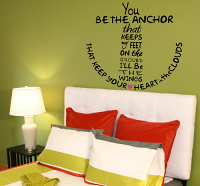 You Be The Anchor Wall Decal