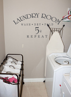 Laundry Room 5 Cents Wall Decal