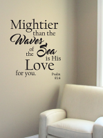 Waves of the Sea Wall Decal