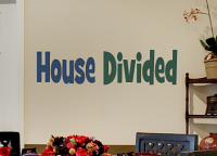 House Divided Wall Decal Item 