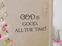 God Is Good Wall Decal