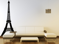 Eiffel Tower Giant Wall Decal