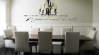 The Fondest Memories Are Made Dining Room Wall Decal