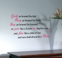 Always Be A Winner Wall Decals  