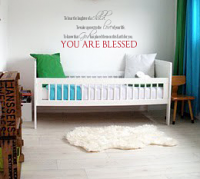 Blessed Wall Decal 