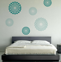 Cosmic Circles Pack Wall Decal 