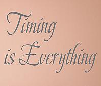Timing Is Everything Wall Decal Item 
