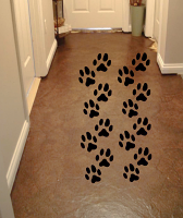 Paw Print Pack Wall Decal
