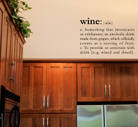 Wine Definition Wall Decal 