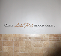 Come Lord Jesus Wall Decal