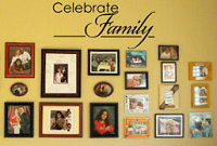 Celebrate Family Wall Decal
