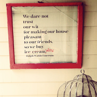 We Dare Not Trust Our Wit Wall Decal 