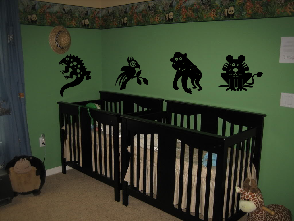 Animal Jungle Pack Wall Decal