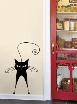 Cattitude 5 Wall Decal