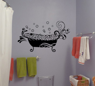 Tub Wall Decal