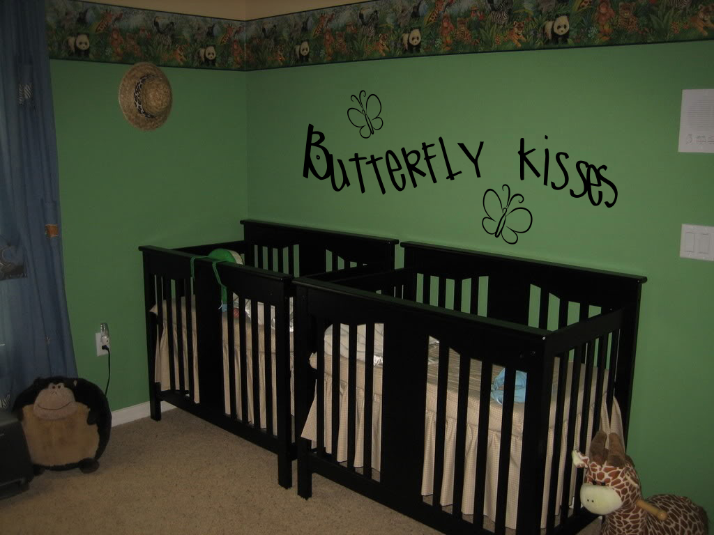 Butterfly Kisses Wall Decals