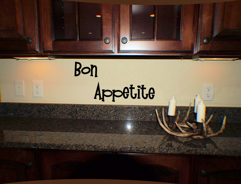 Bon Appetite Wall Decal