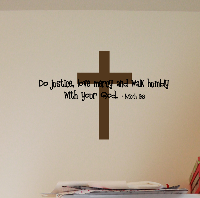 Do Justice Wall Decal
