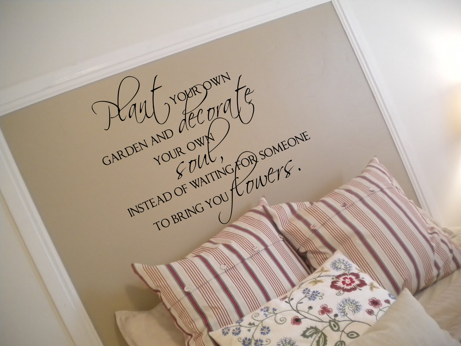 Plant Your Own Garden Wall Decal