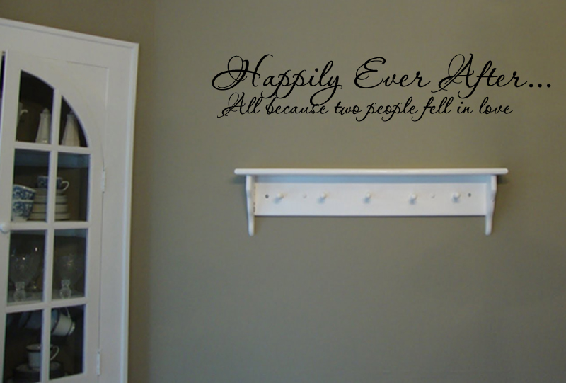 Happily Ever After Wall Decal