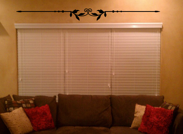 Leaf Line Wall Decal