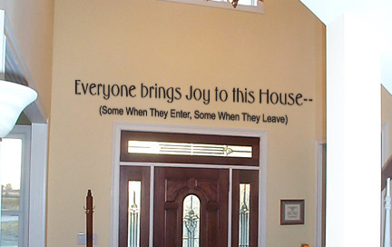 Bring Joy Wall Decal