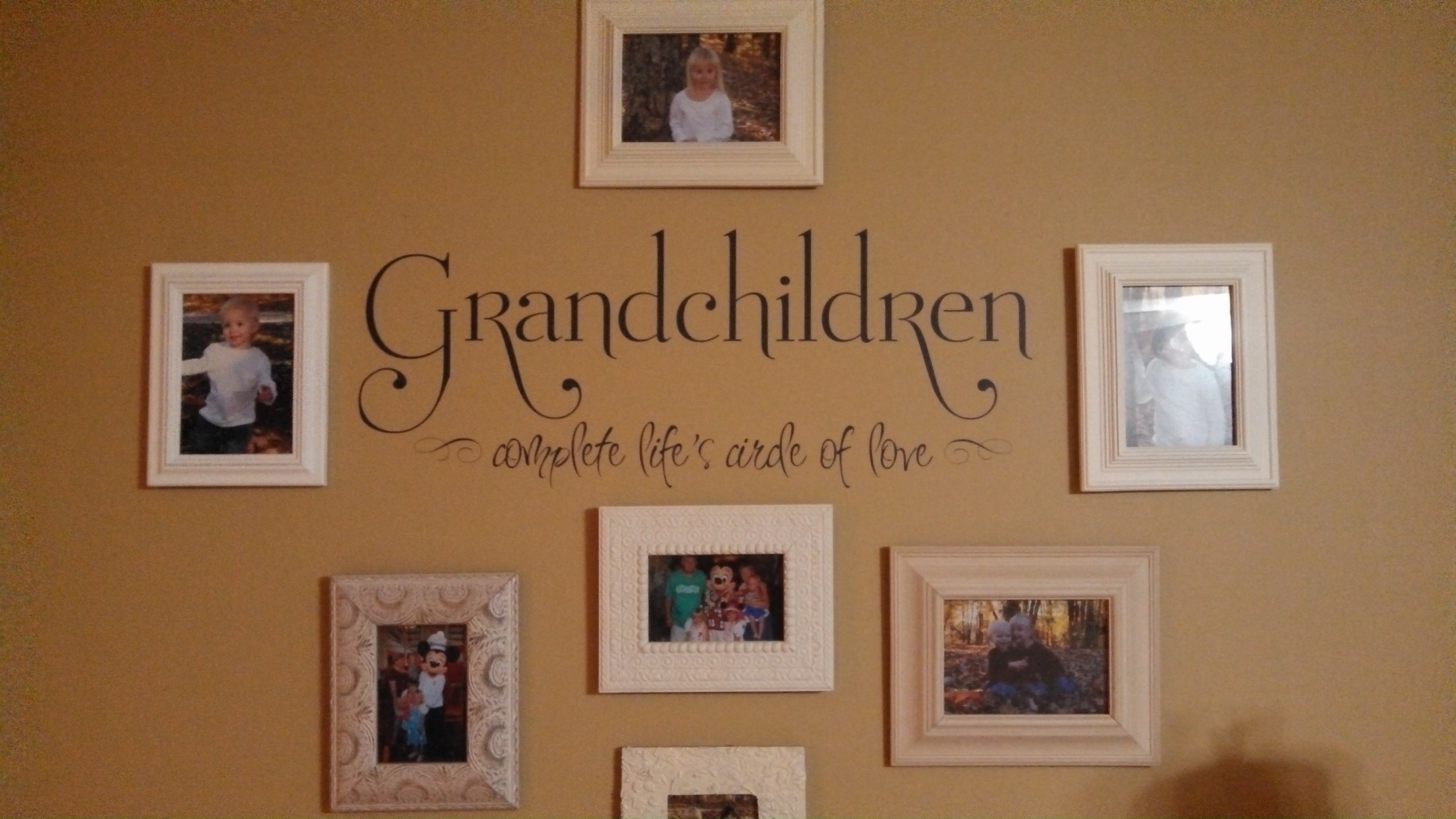 Grandchildren Complete Life's Circle Wall Decals   