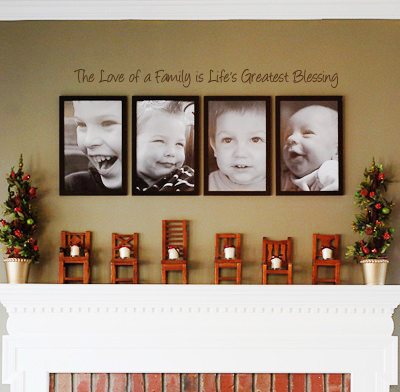 Life's Greatest Blessing Love Of Family Wall Decal
