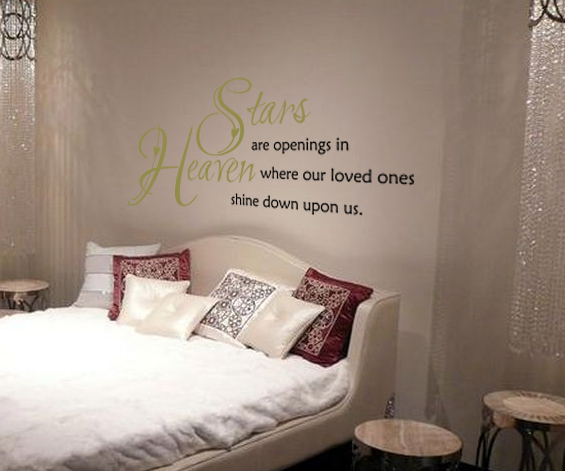 Stars Openings In Heaven Wall Decal