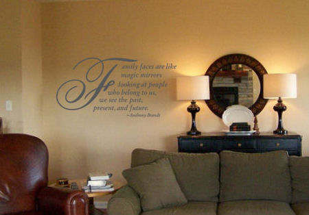 Family Faces Wall Decal