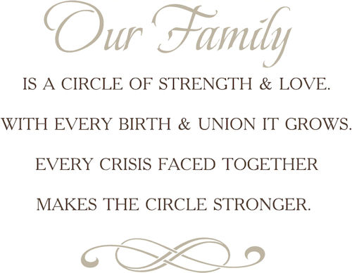 Family Circle | Wall Decals