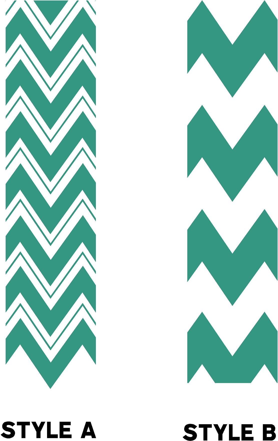 Chevron Fan Blade Decals