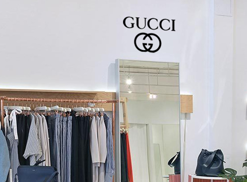 Gucci Logo Wall Decal  