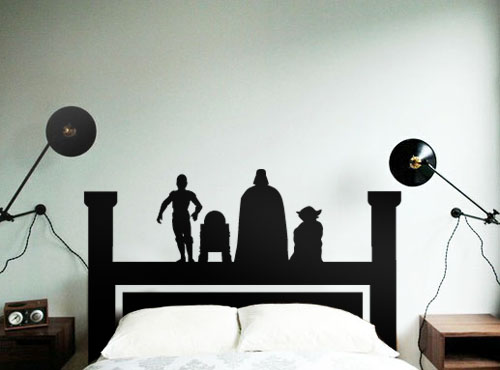 Star Wars Headboard Decal