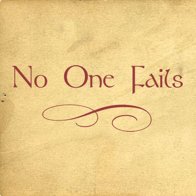 No One Fails Wall Decals   