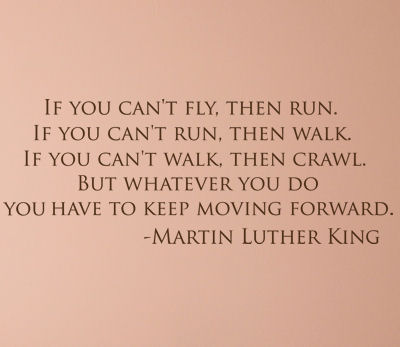 Keep Moving Forward Wall Decals