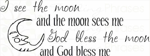 I See The Moon | Wall Decals