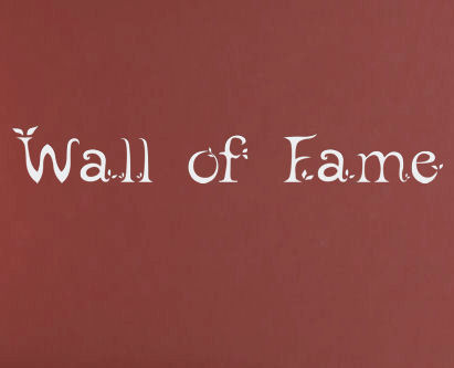 Leafy Wall Of Fame Wall Decals  