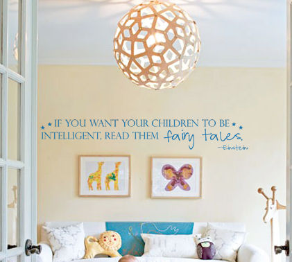 Einstein Fairy Tales Wall Decals   