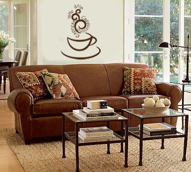 Steamy Coffee II Wall Decal