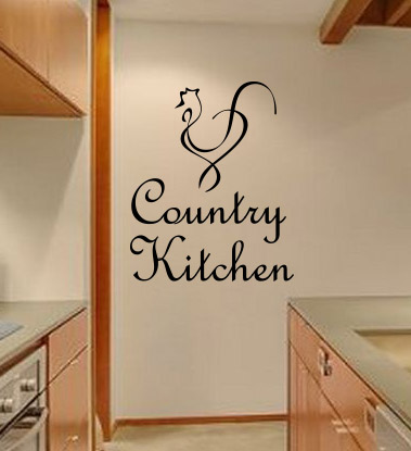 Country Kitchen Wall Decal