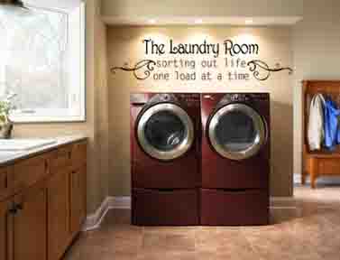 The Laundry Room Wall Decal