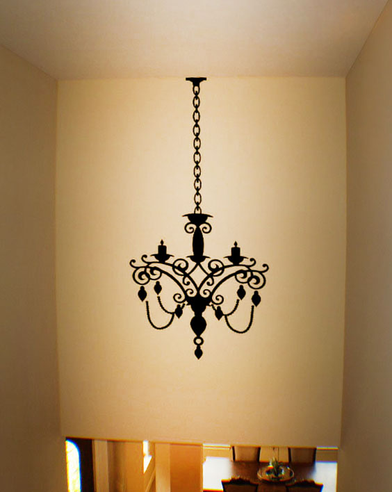 Chandelier 2 Wall Decal