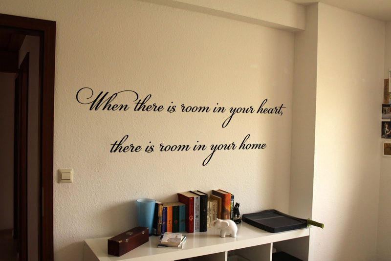 Room In Your Heart Home Wall Decal