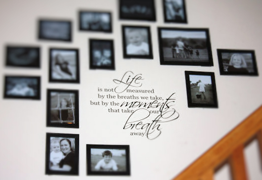Life is Not Measured Wall Decal