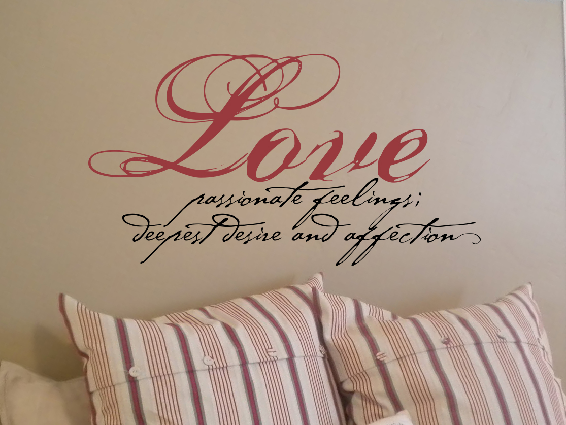 Love Definition | Wall Decal