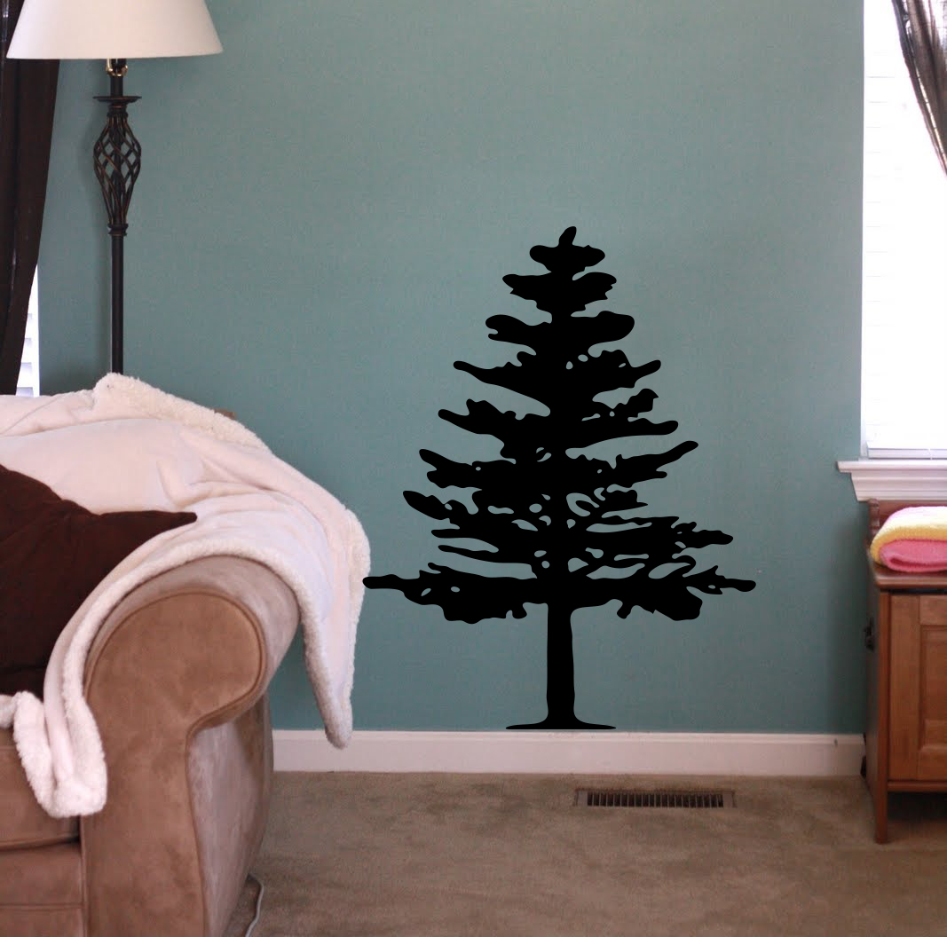 Pine Tree Wall Decal