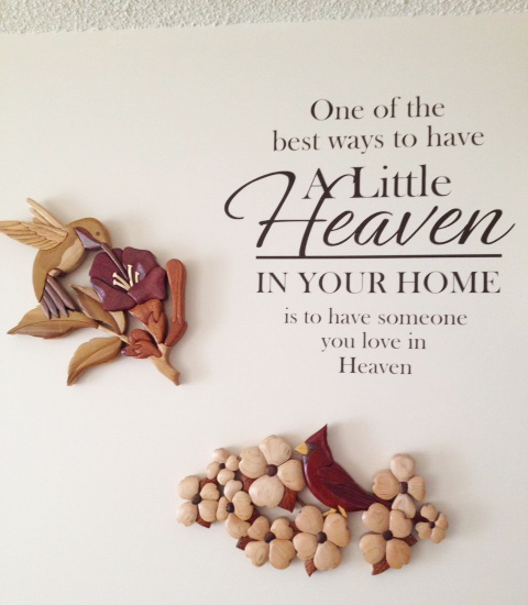 Heaven Home Decal