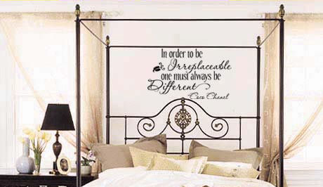 One Must Be Different - Beautiful Wall Decals